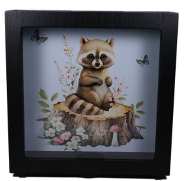 Money Box - Forest Friends  RACCOON (Printed Finished)