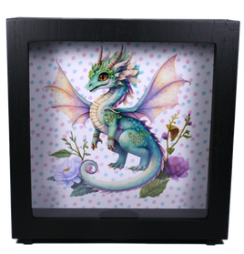 Money Box - Fairy Dragon - Green (Printed Finished)