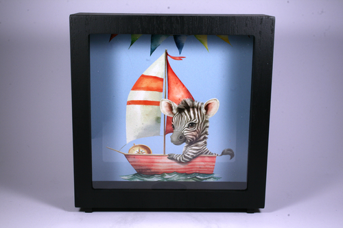 BOATING ZEBRA EXPLORER - SHADOW MONEY BOX