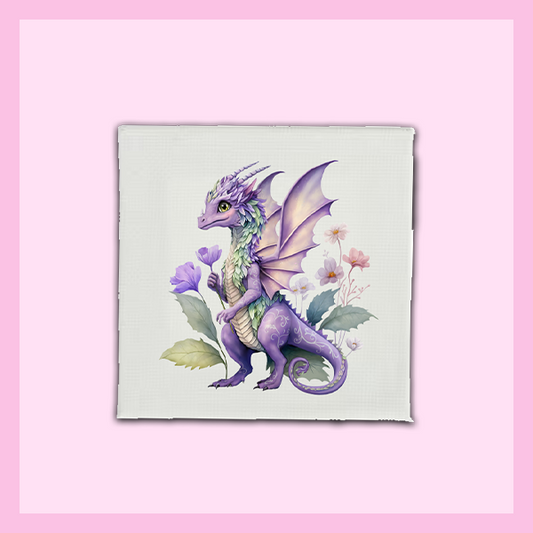 Wall Art Canvas 6"x6" - SMALL | FAIRY DRAGON COLLECTION