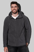 ST5080 Men's Active Hooded Fleece Jacket