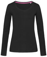 ST9720 Women's Claire V-neck Long Sleeve