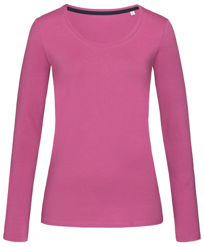 ST9720 Women's Claire V-neck Long Sleeve