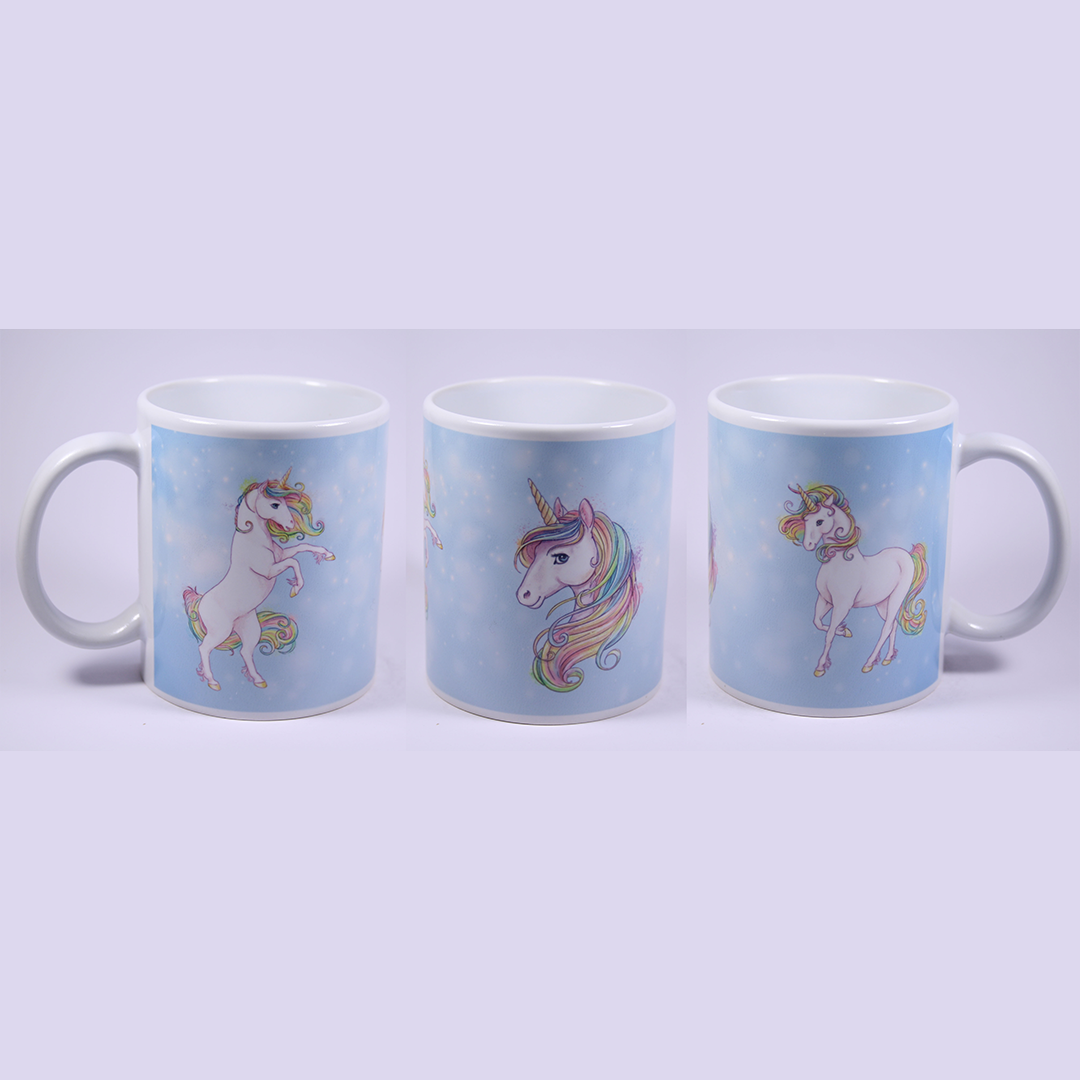 UNICORN MUG - BLUE STARS