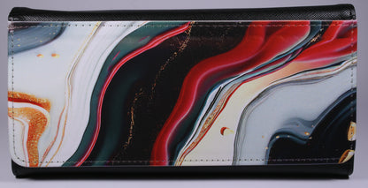 PURSE/WALLET PU LEATHER - BLACK - Select Design
