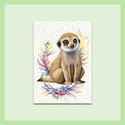 Wall Art Metal - A4 Size | JUNGLE COLLECTION