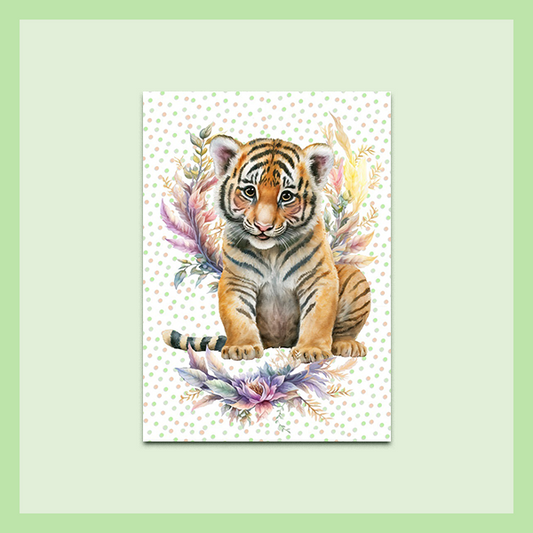 Wall Art Metal - A4 Size | JUNGLE COLLECTION
