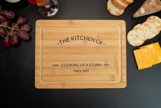 CUSTOM Wooden Chopping Board | THE "FAMILY"