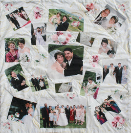 CUSTOM QUILTS - WEDDING -  Picture-Perfect  PHOTO QUILTs