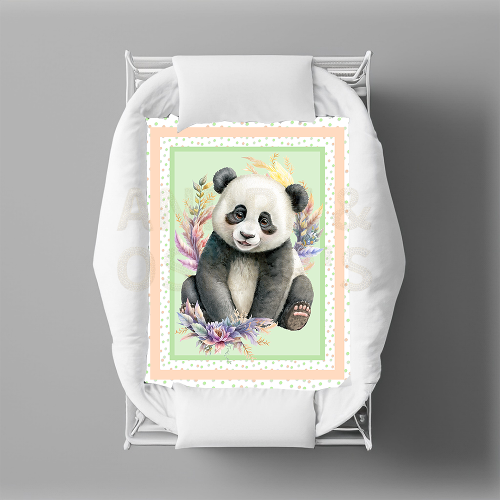 LIMITED EDITION - Bassinet Quilts - JUNGLE ANIMALS (9 Designs)