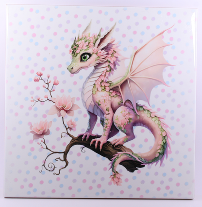 CUSTOMIZE IT - Wall Art Ceramic Tile 8"x 8"
