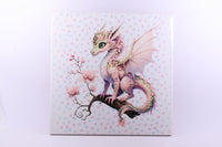 FAIRY DRAGON - Wall Art Metal -  A4 Size