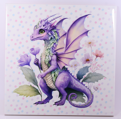 CUSTOMIZE IT - Wall Art Ceramic Tile 8"x 8"