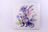 FAIRY DRAGON - Wall Art Metal -  A4 Size