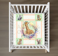 A&O - WILD ANIMALS - Cot Quilts - LIMITED EDITION