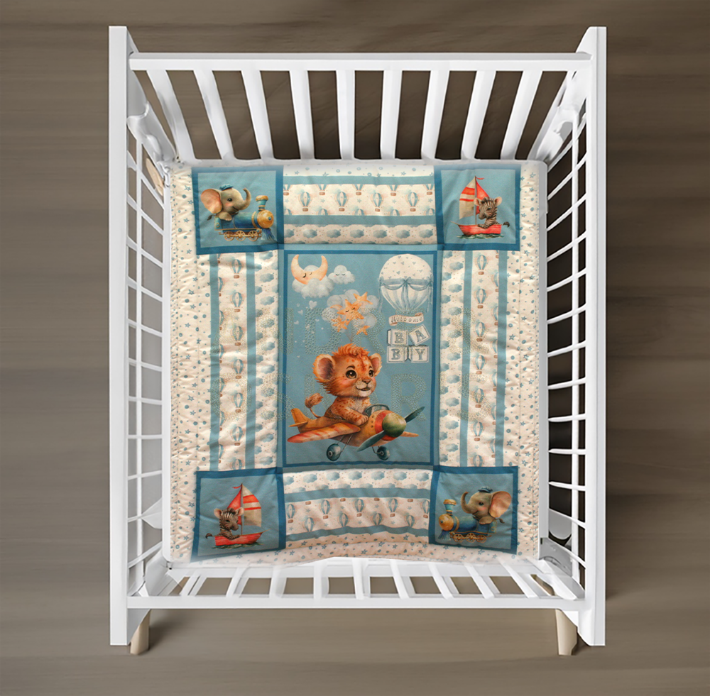 EXPLORER | LION COT QUILT