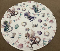 LIMITED EDITION - FAIRY DRAGONS - Play Mat Round 140cm Diam  (1 OFF Colorways)