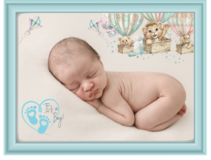 CUSTOM QUILTS - Picture-Perfect BABY- PHOTO QUILTs - 2 Sizes