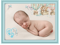 CUSTOM QUILTS - Picture-Perfect BABY- PHOTO QUILTs - 2 Sizes