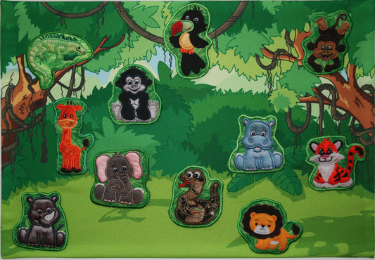 JUNGLE TREES - ADVENTURE 1 - Medium (60x40cm)