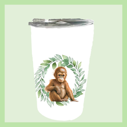 Junior Drink Cup Green Wreath | JUNGLE COLLECTION