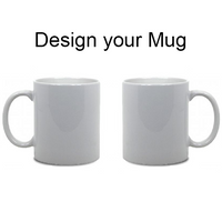 CUSTOMIZE IT - Mug 11oz - WHITE - Personalize with your Photo's