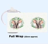 CUSTOMIZE IT - Sippy Cup - JUNGLE ANIMALS