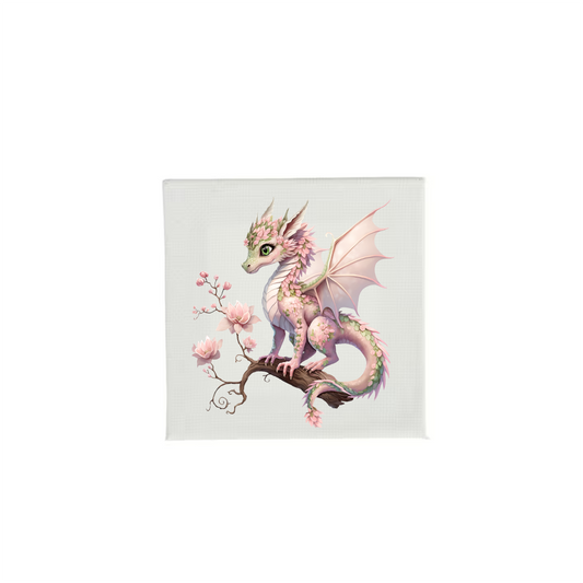 FAIRY DRAGON | Wall Art Canvas - 6"x6"