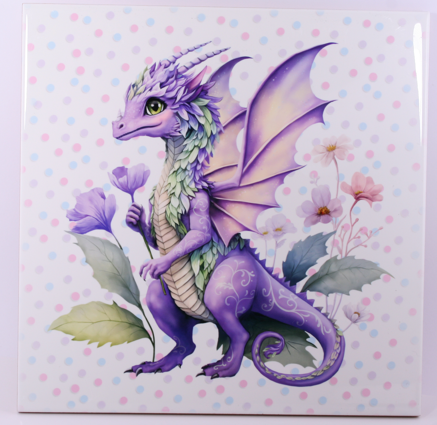 CUSTOMIZE IT - Wall Art Ceramic Tile 8"x 8"