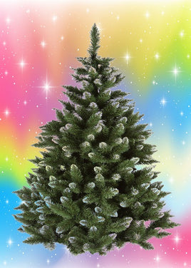 LARGE - PASTEL - Magnetic Christmas Tree Panel Only