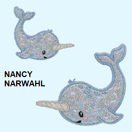 MAGNETS - NANCY the NARWHAL