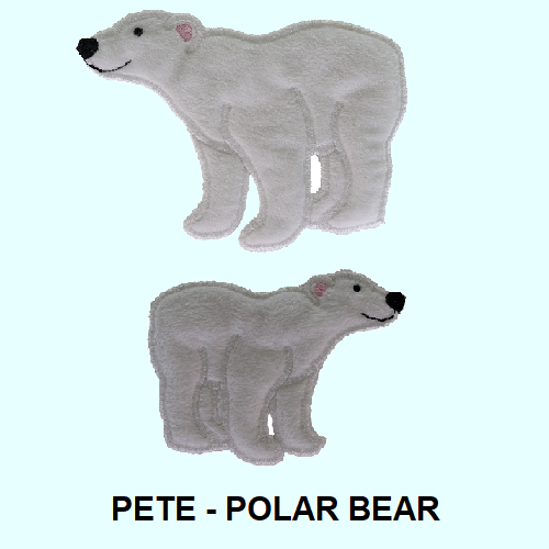 MAGNETS - PETE the POLAR BEAR