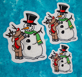 MAGNETS - SNOWMAN RUDY