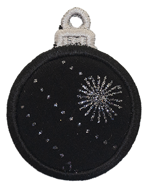 SMALL Baubles - Black & Silver - Limited Edition -  Assorted Designs