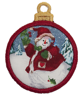 SMALL - Baubles - Snowman (Assorted designs)