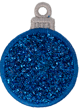 SMALL - Tinsel Baubles - Assorted Colours