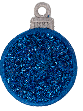 SMALL - Tinsel Baubles - Assorted Colours