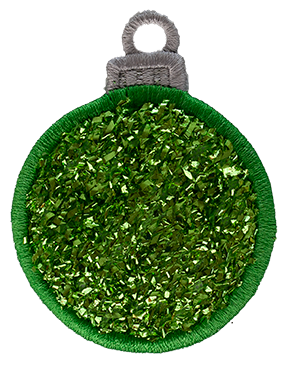 SMALL - Tinsel Baubles - Assorted Colours