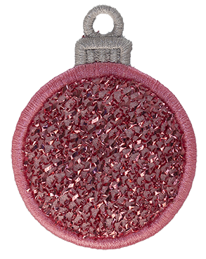 SMALL - Tinsel Baubles - Assorted Colours