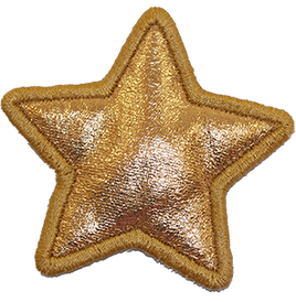 SMALL - Star - Gold Sparkle