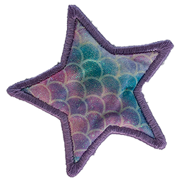 SMALL - Star - Purple Mermaid
