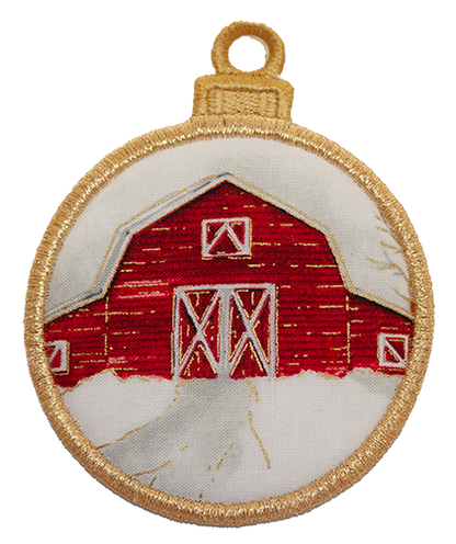 LARGE BAUBLE - Vintage Christmas (7 Designs in this set)