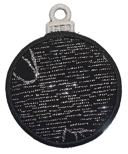 LARGE Baubles - Black & Silver - Limited Edition - 14 Assorted Designs