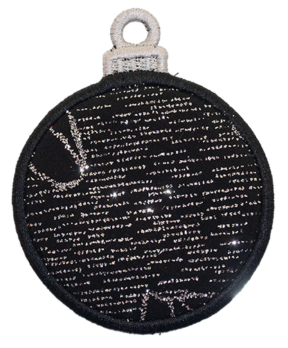 LARGE Baubles - Black & Silver - Limited Edition - 14 Assorted Designs