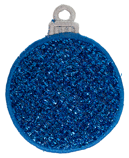 LARGE - Tinsel Baubles - Assorted Colours
