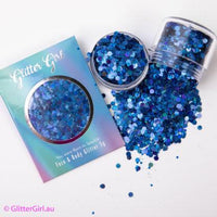 Glitter Girl Unicorn Glitter – Butterfly Blue
