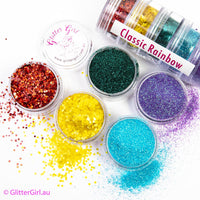 Glitter Girl Classic Rainbow Collection