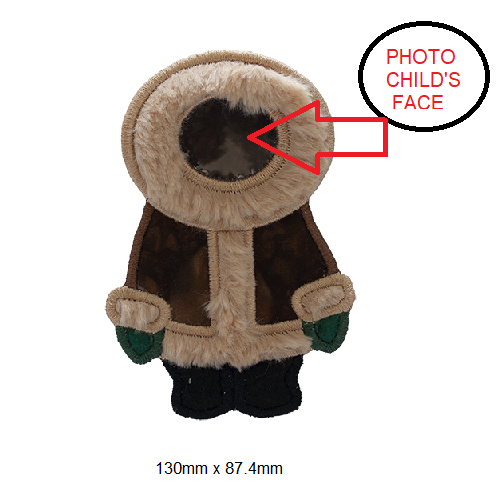 MAGNETS - Ice Adventurer's - (with Insert for your Childs Photo)