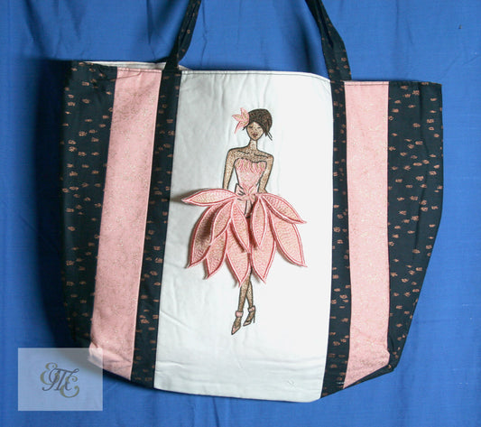 MUM'S QUILTS - Bag / Tote - Apricot Lady