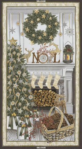 Wall Hanging - Fireside White Christmas